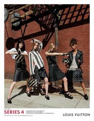 Jaden Smith dons a skirt in a Louis Vuitton ad, drawing criticism about what boys should and should not wear.
