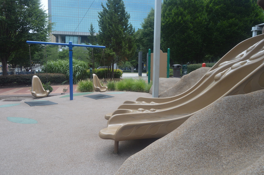 The accessible All Children's Playground in Centennial Olympic Park.