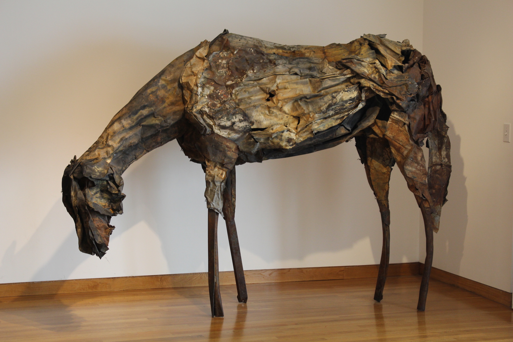 Horse Sculpture by Deborah Butterfield