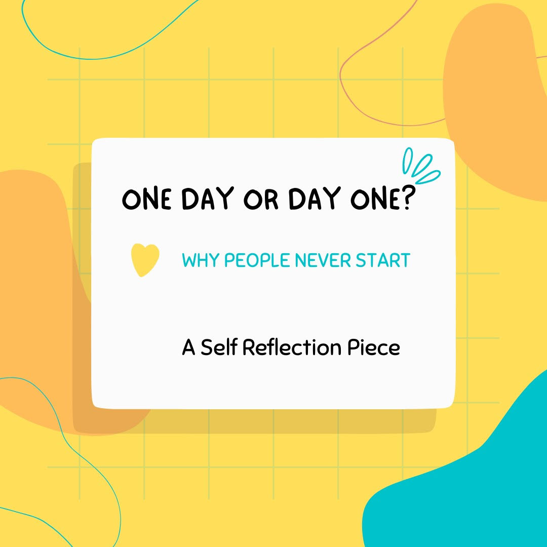 Day One or One Day?: Why People Never Start - VOX ATL