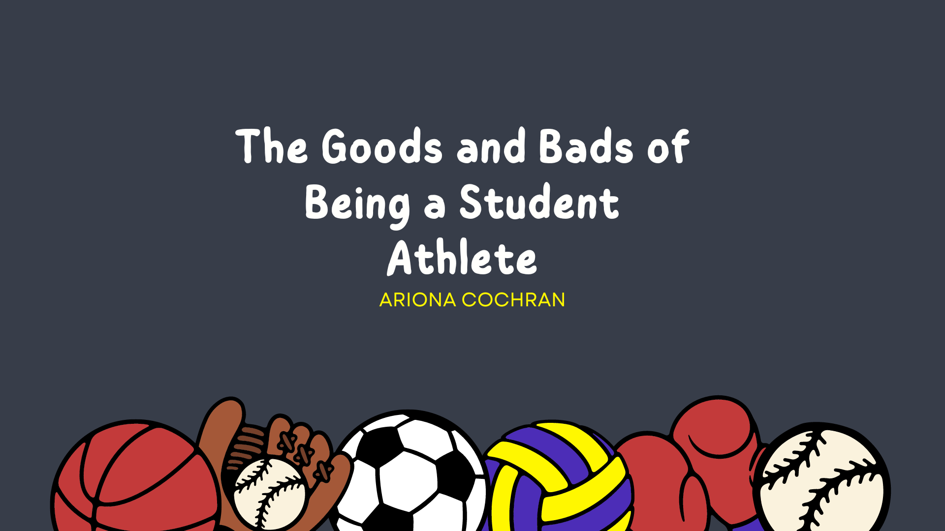 The Goods and Bads of Being a Student Athlete - VOX ATL